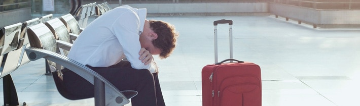 damaged luggage