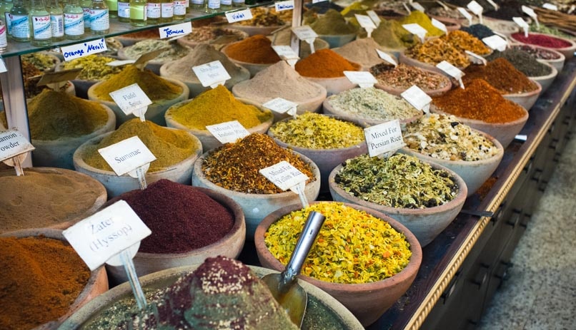 Especias en Jerusalén
