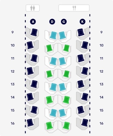 El Al Business Class Seat Map 