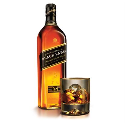 Picture of Johnnie  Walker Black Label 1 liter