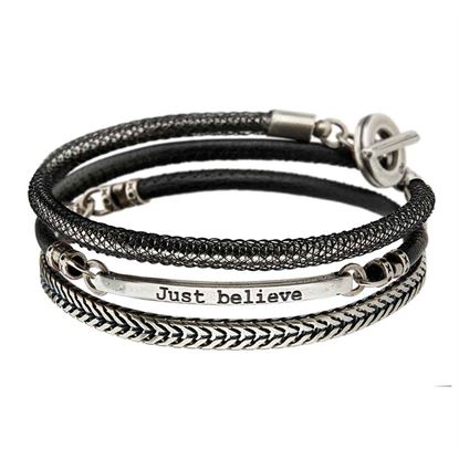 Picture of SEA - SMADAR ELIASAF Men's "Just Believe Bracelet"