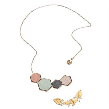 Picture of Set of Necklace and 2 pendants - Kendra SNAPS