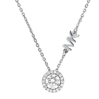 Picture of MK Sterling Silver  CZ Pendant Necklace MICHKEL KORS