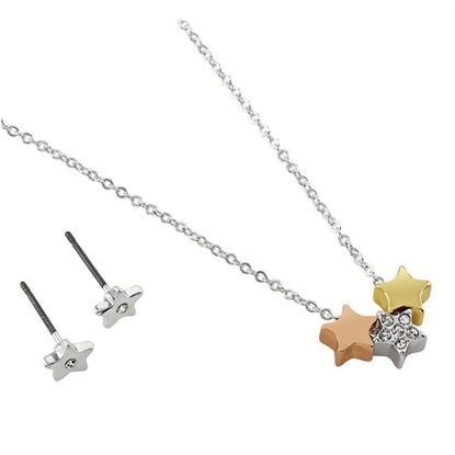 Picture of BUKCLY - STARBURST EARRINGS AND PENDANT SET 
