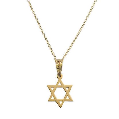 Picture of HAGAR SATAT - TIMELESS STAR OF DAVID NECKLACE 