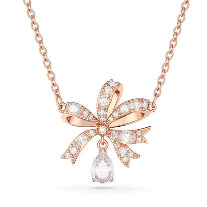 Picture of SWAROVSKI - ROSE GOLD NECKLACE 