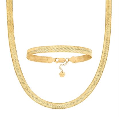 Picture of NICOLA NECKLACE AND BRACELET SET SHLOMIT OFIR
