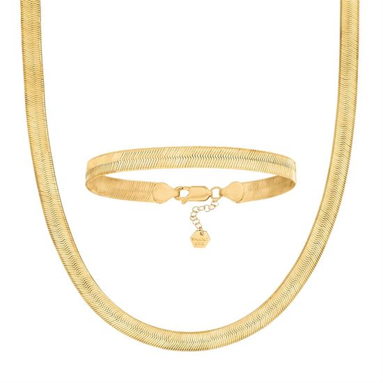 Picture of NICOLA NECKLACE AND BRACELET SET SHLOMIT OFIR