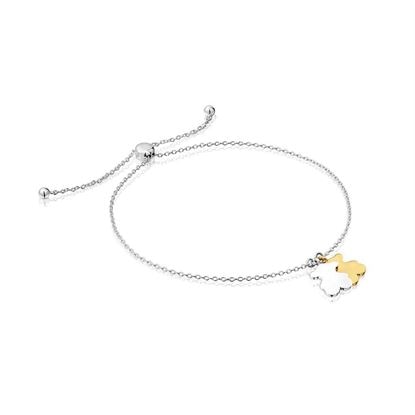 Picture of TOUS SILVER GOLD PLATED BRACELET
BEAR2 TONE