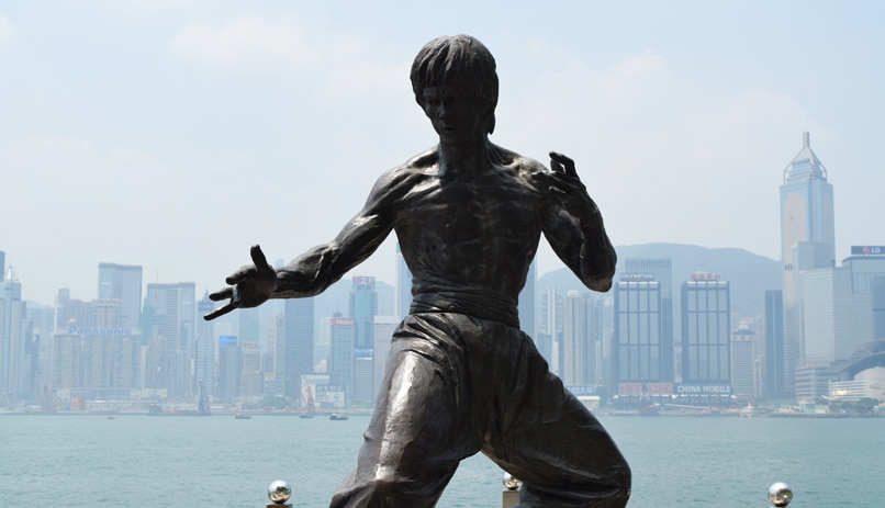 ברוס לי, הונג קונג. צילום: Travelchina