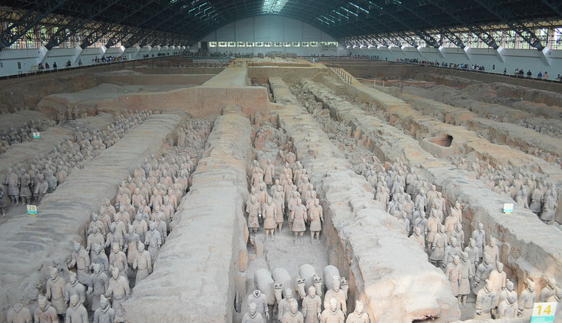 חיילי הטרה קוטה, סין. צילום: TravelChina