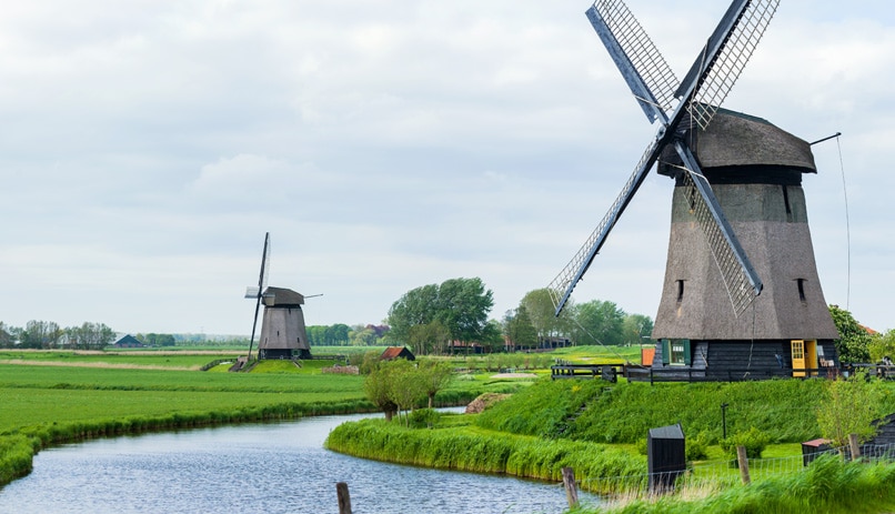 טחנת רוח, הולנד