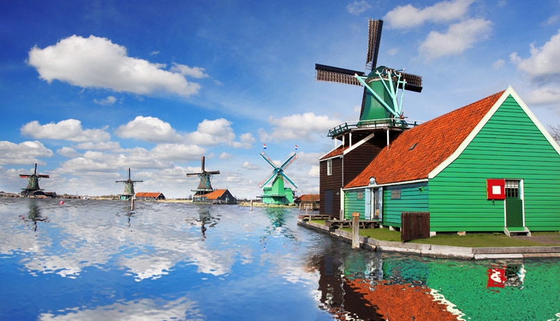 טחנת רוח, הולנד