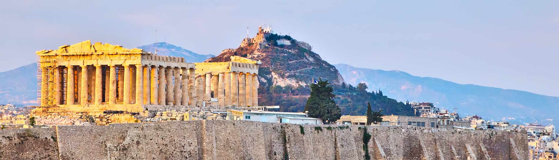 אתונה בחורף