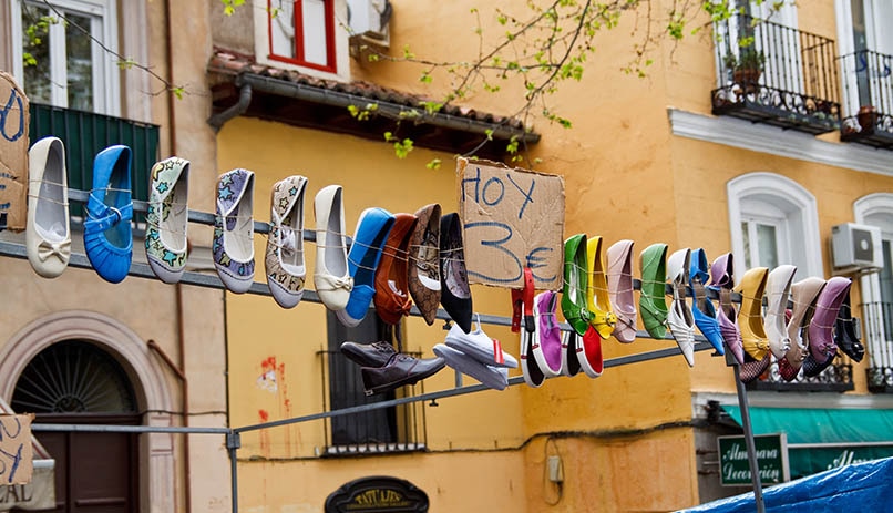 שוק ראסטרו, מדריד