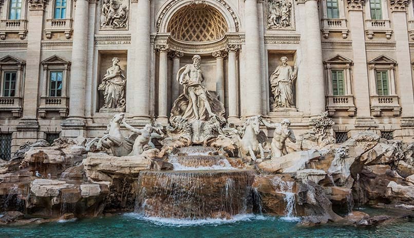 מזרקת טרווי, רומא