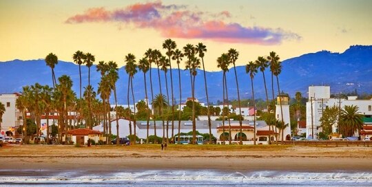 סנטה ברברה מהמזח