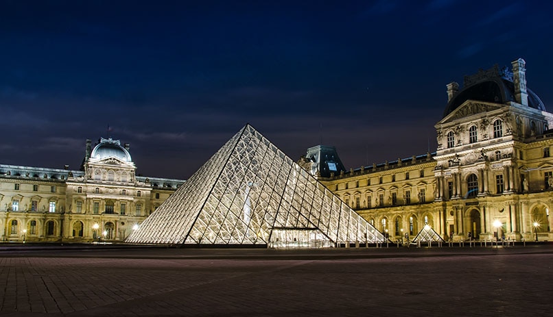 מוזיאון הלובר, אחד המראות היפים בפריז