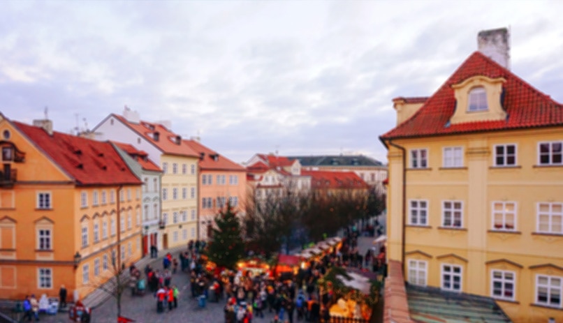 שוק חג המולד בכיכר העיר העתיקה, פראג