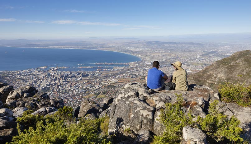 הר השולחן. קייפטאון, דרום אפריקה