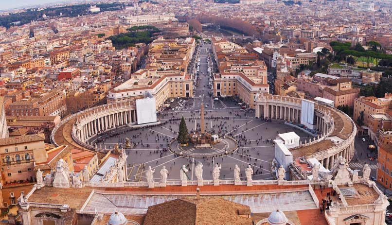 תצפית על הוותיקן, רומא