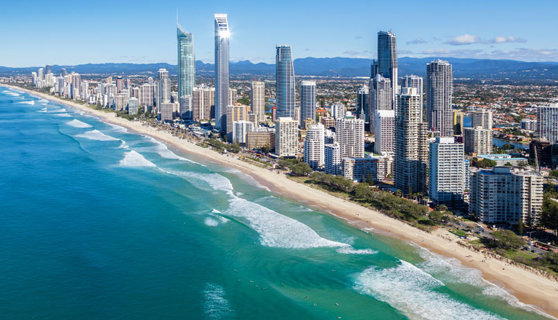 חוף הזהב, אוסטרליה