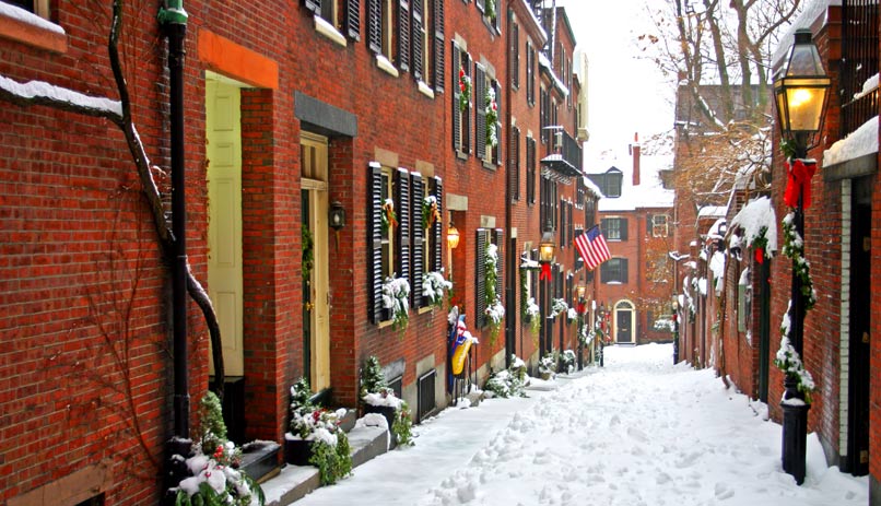 חורף בבוסטון