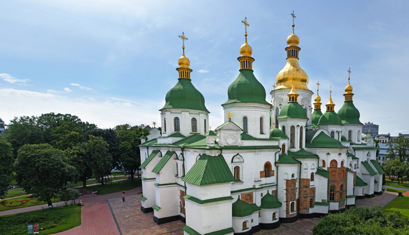 קתדרלת סנט סופיה. קייב, אוקראינה