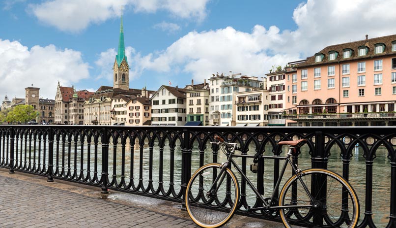 תצפית על קתדרלת פראומונסטר, ציריך