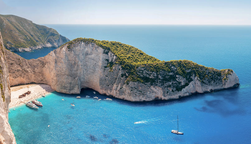 חוף Navagio. זקינתוס, יוון