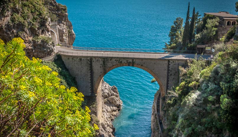 דרך חוף אמלפי, איטליה