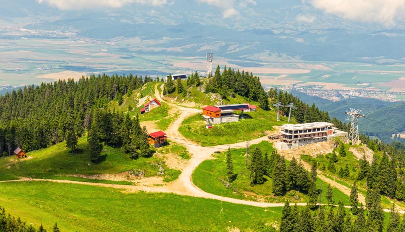 עיירת הנופש פויאנה בראשוב, רומניה