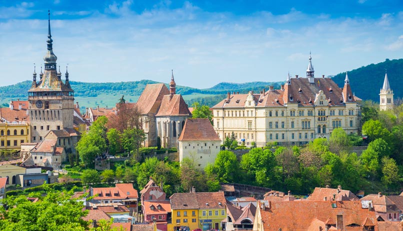 עיר ימי ביניימית. סיגישוארה, רומניה