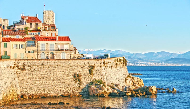 אנטיב, הריבריירה הצרפתית