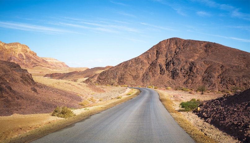 The Arava road
