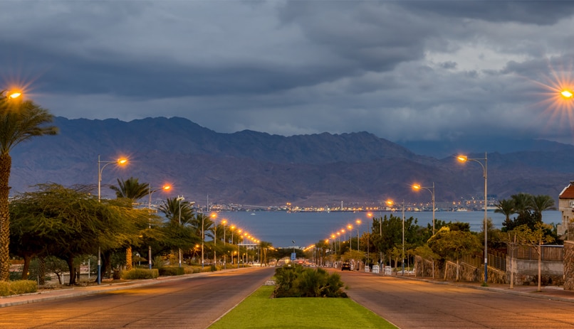Sunrise in Eilat