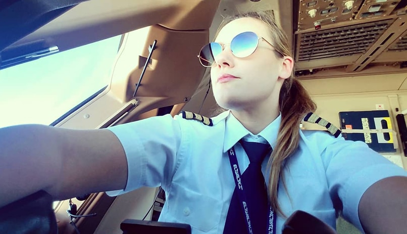 דנה גרינברג טייסת אקדמיית טיס אל על