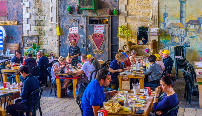 Street food in Jaffa