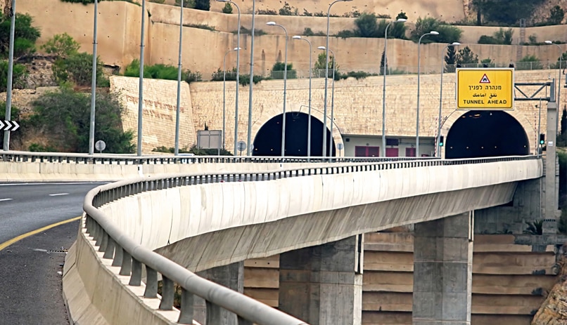 Le tunnel Carmelite de Haïfa
