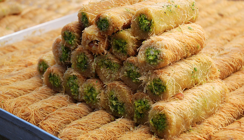 Baklava - a fillo rich sweet desert