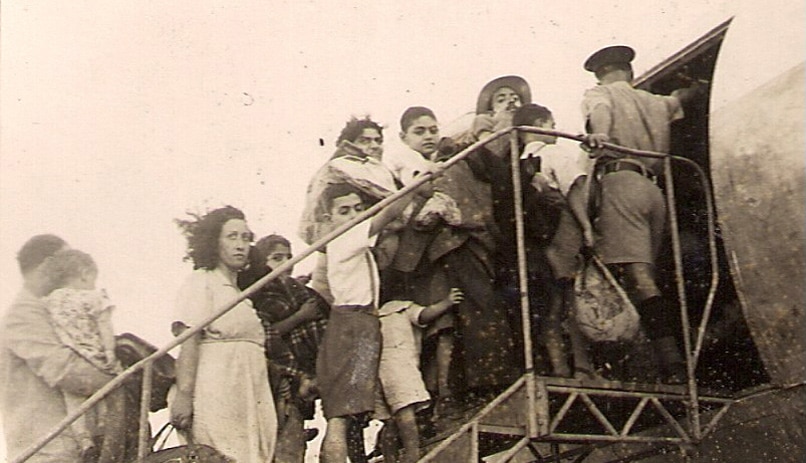 מבצע מרבד הקסמים, עדן 1949
