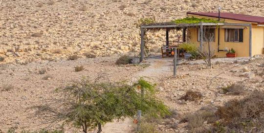 Karmey ovdat ranch in the Negev Desert