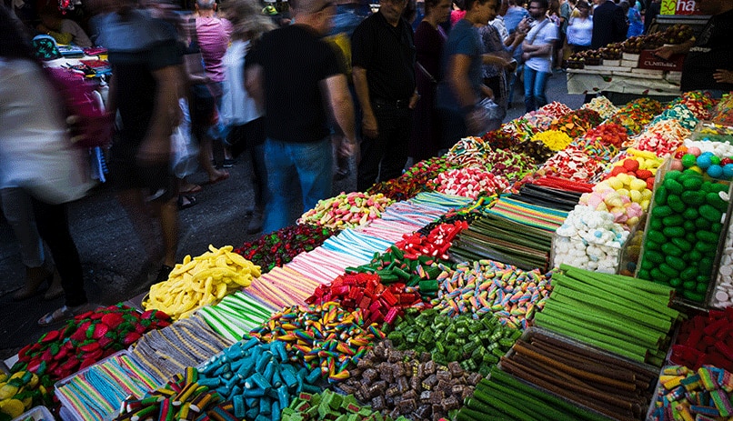 Tel-aviv Carmel market