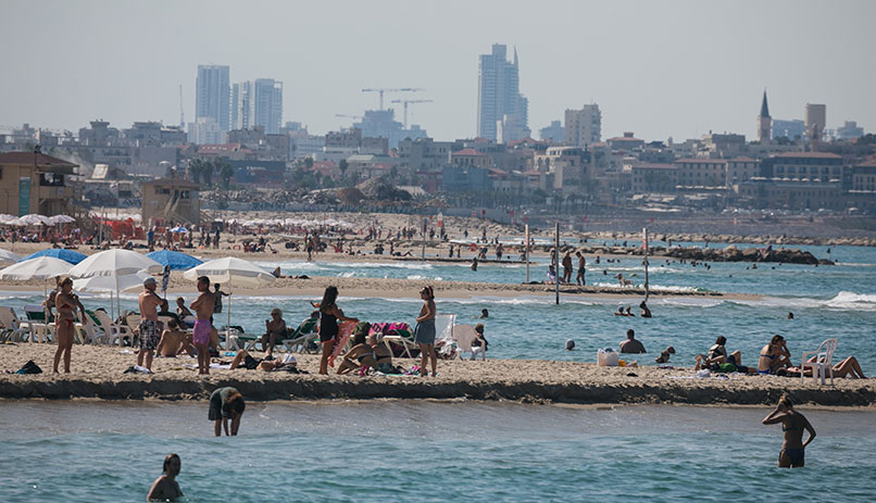 Beaches in Tel Aviv