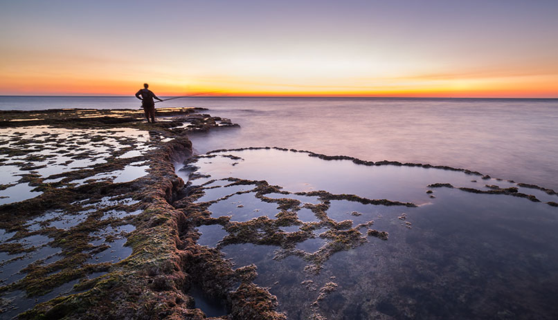 Achziv beach in the north of Israel