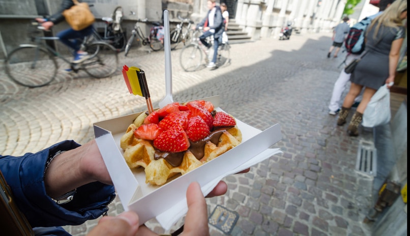 ופל בלגי, בריסל