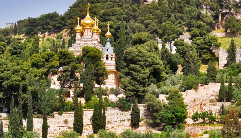 Jerusalem - the Russian church