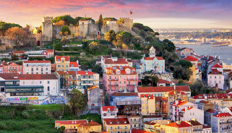 טיסות לליסבון - מבצר סאו ז'ורז'ה