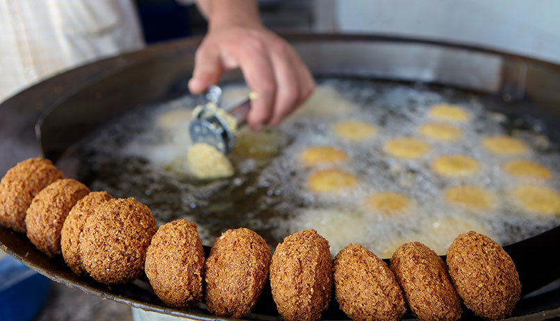 Falafel - a popular mediterranean food