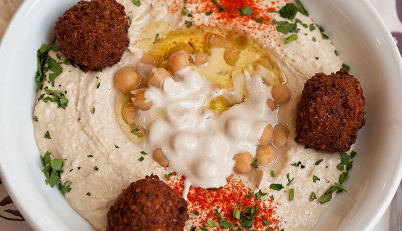Hummus and Falafel - Israeli food